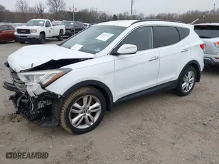 2013 Hyundai Santa Fe 2.0T Sport with VIN 5XYZUDLA9DG067638, listed as a IAAI auction lot 41781769 with 99,022 mi miles. Bid and sale history available at carsss.com. Image 17.