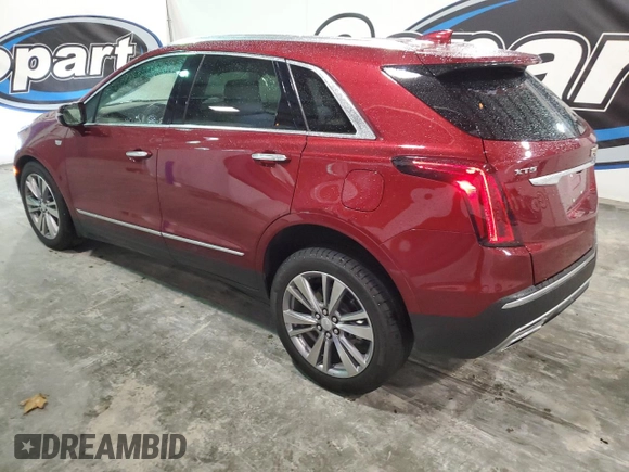2024 Cadillac XT5 FWD Premium Luxury with VIN 1GYKNCRSXRZ728198, listed as a Copart auction lot 82417294 with 14,163 mi miles and Clean Title. Bid and sale history available at carsss.com. Image 2.