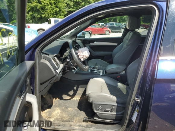 2018 Audi SQ5 Premium Plus with VIN WA1A4AFY1J2122149, listed as a Copart auction lot 65735324 with 89,289 mi miles and Salvage Title. Bid and sale history available at DreamBid. Image 7.