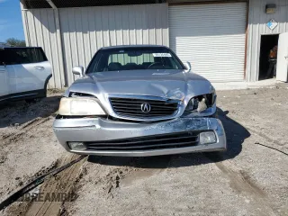 2001 Acura RL with VIN JH4KA965X1C002284, listed as a Copart auction lot 89134495 with 116,616 mi miles and Salvage Title. Bid and sale history available at carsss.com. Image 5.