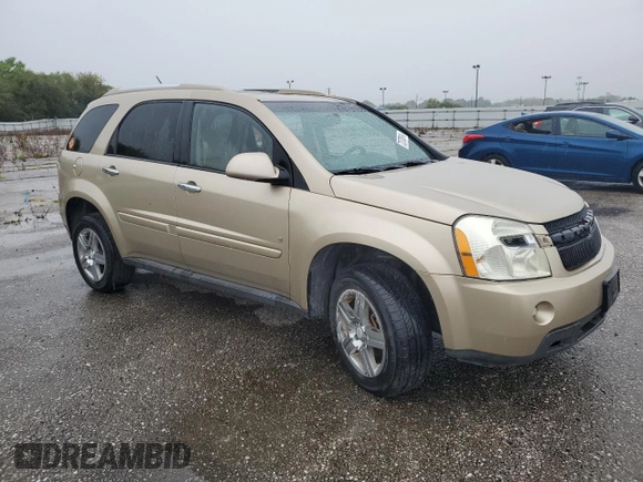 2008 Chevrolet Equinox LTZ with VIN 2CNDL83F386299697, listed as a Copart auction lot 72370814 with 123,041 mi miles and Salvage Title. Bid and sale history available at carsss.com. Image 4.
