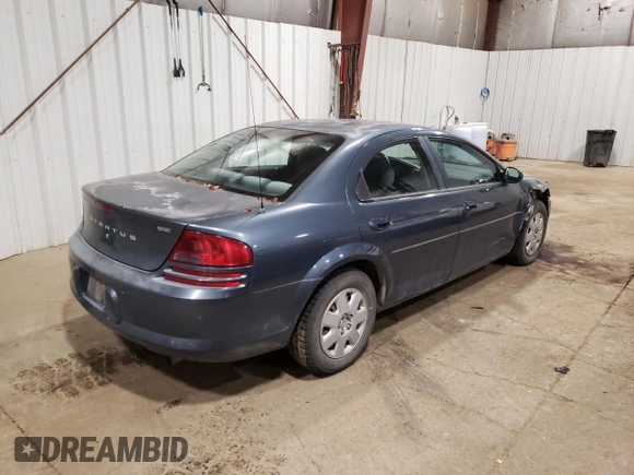 2002 Dodge Stratus SE with VIN 1B3EL36X82N124222, listed as a Copart auction lot 75369414 with 61,832 mi miles and Non Repairable. Bid and sale history available at DreamBid. Image 3.