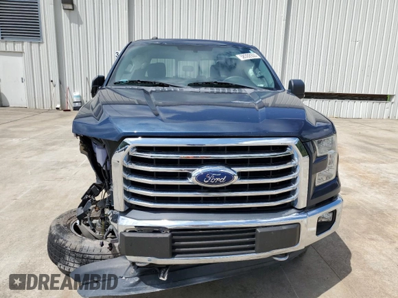 2016 Ford F-150 XLT with VIN 1FTEW1EF1GFB62329, listed as a Copart auction lot 58392935 with 76,169 mi miles and Salvage title. Bid and sale history available at DreamBid. Image 5.