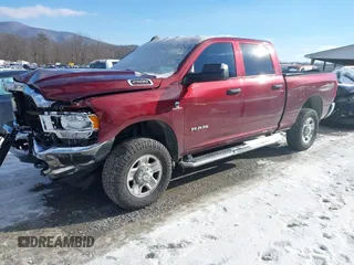 2021 Ram 2500 Tradesman with VIN 3C6UR5CLXMG531872, listed as a IAAI auction lot 41244718 with 74,932 mi miles. Bid and sale history available at carsss.com. Image 2.