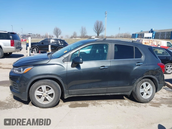 2018 Chevrolet Trax LT with VIN 3GNCJLSB5JL203424, listed as a IAAI auction lot 41738583 with 115,026 mi miles. Bid and sale history available at carsss.com. Image 15.