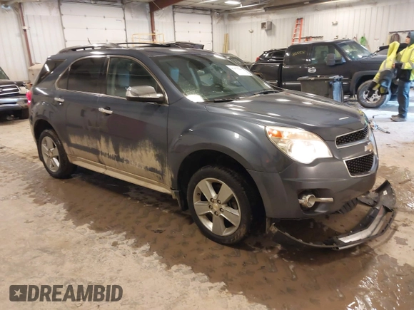 2013 Chevrolet Equinox LTZ with VIN 2GNALFEK6D6357874, listed as a IAAI auction lot 41470225 with 90,605 mi miles. Bid and sale history available at carsss.com. Image 1.
