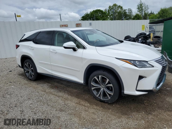 2018 Lexus RX 350L Premium with VIN JTJDZKCA1J2009350, listed as a Copart auction lot 52757225 with Not provided miles and Non repairable. Bid and sale history available at DreamBid. Image 4.