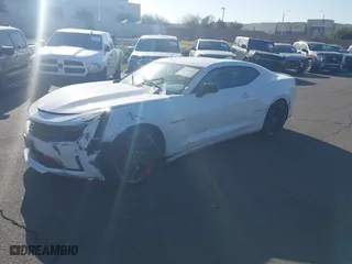 2022 Chevrolet Camaro 1LT with VIN 1G1FB1RX8N0108540, listed as a IAAI auction lot 41643805 with 35,257 mi miles. Bid and sale history available at carsss.com. Image 2.