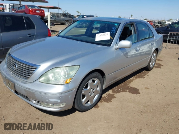 2005 Lexus LS 430 z VIN JTHBN36F150180604, wystawiony jako IAAI lot #41673727 z przebiegiem 182 363 mil mil oraz . Historia ofert i sprzedaży dostępna na DreamBid. Obrazek 2.