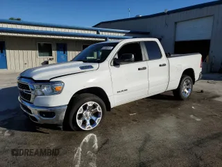 2023 Ram 1500 Big Horn with VIN 1C6SRFBT2PN611306, listed as a Copart auction lot 81068654 with 37,959 mi miles and Salvage Title. Bid and sale history available at carsss.com. Image 1.