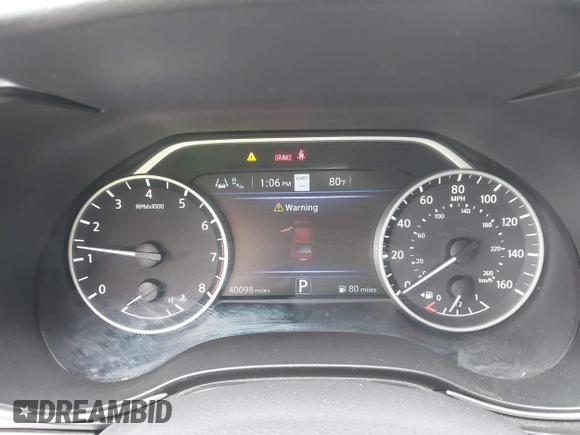 2020 Nissan Maxima SV with VIN 1N4AA6CV3LC386062, listed as a IAAI auction lot 42132959 with 40,098 mi miles and . Bid and sale history available at DreamBid. Image 7.