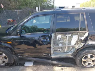 2006 Honda Pilot EX with VIN 2HKYF184X6H537601, listed as a IAAI auction lot 42226737 with 159,982 mi miles and . Bid and sale history available at DreamBid. Image 6.