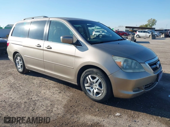 2007 Honda Odyssey EX-L с VIN 5FNRL38607B422225, выставлен на аукционе IAAI как лот 41120393 с пробегом 234 968 миль миль и . История ставок и продаж доступна на DreamBid. Изображение 1.
