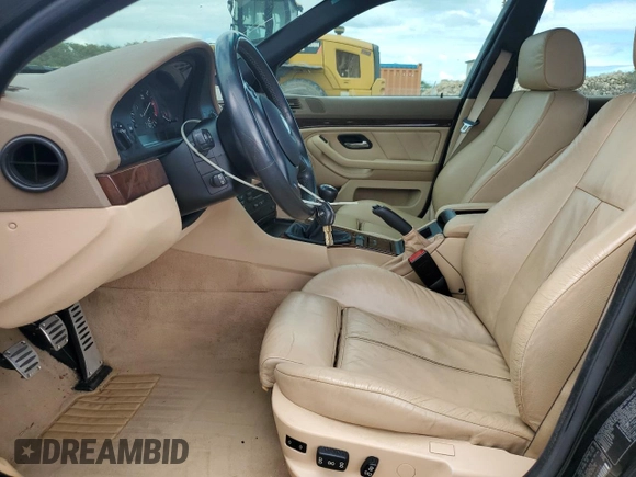 2003 BMW 5 Series 540i with VIN WBADN53473GF71558, listed as a Copart auction lot 73231584 with 153,289 mi miles and Salvage Title. Bid and sale history available at carsss.com. Image 7.