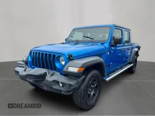 2020 Jeep Gladiator Sport S с VIN 1C6HJTAG9LL169893, выставлен на аукционе Copart как лот 59512605 с пробегом 67 647 миль миль и Чистый • Clean title. История ставок и продаж доступна на DreamBid. Изображение 2.