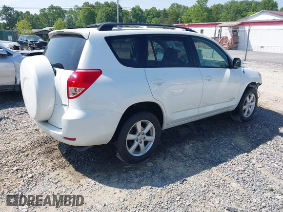 2008 Toyota RAV4 Limited with VIN JTMBK34V485041577, listed as a IAAI auction lot 42393094 with 78,498 mi miles and . Bid and sale history available at DreamBid. Image 4.