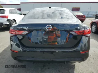 2023 Nissan Sentra SV with VIN 3N1AB8CVXPY315671, listed as a Copart auction lot 71850064 with 24,534 mi miles and Salvage Title. Bid and sale history available at carsss.com. Image 6.