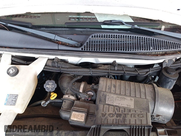 2015 Chevrolet Express Cargo with VIN 1GCWGFCF1F1160108, listed as a IAAI auction lot 42727390 with 123,035 mi miles and . Bid and sale history available at DreamBid. Image 13.