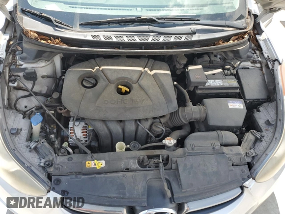 2012 Hyundai Elantra GLS z VIN KMHDH4AE3CU258954, wystawiony jako Copart lot #57435455 z przebiegiem 177 657 mil mil oraz Szkoda całkowita • Salvage title. Historia ofert i sprzedaży dostępna na DreamBid. Obrazek 11.