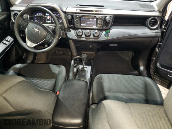2017 Toyota RAV4 LE with VIN 2T3BFREV7HW601557, listed as a Copart auction lot 46050215 with 128,757 mi miles and Salvage Title. Bid and sale history available at DreamBid. Image 8.