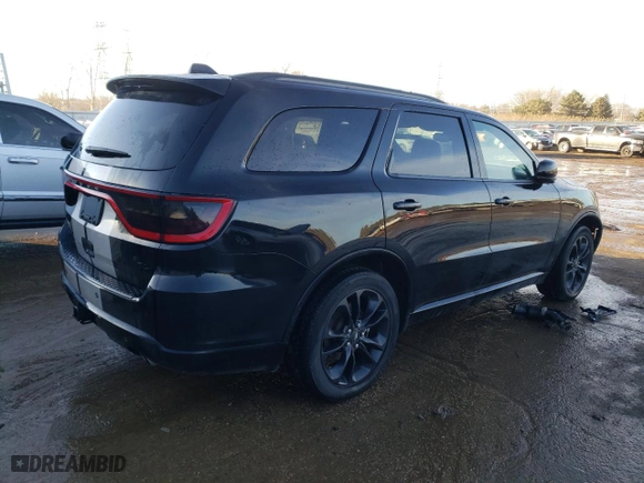 2021 Dodge Durango R/T with VIN 1C4SDJCT7MC607610, listed as a Copart auction lot 42603315 with 71,431 mi miles and Salvage Title. Bid and sale history available at carsss.com. Image 3.