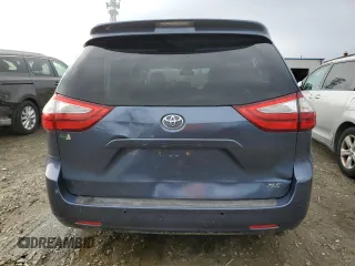 2015 Toyota Sienna XLE with VIN 5TDYK3DC4FS643475, listed as a Copart auction lot 52697405 with 153,808 mi miles and Salvage Title. Bid and sale history available at DreamBid. Image 6.