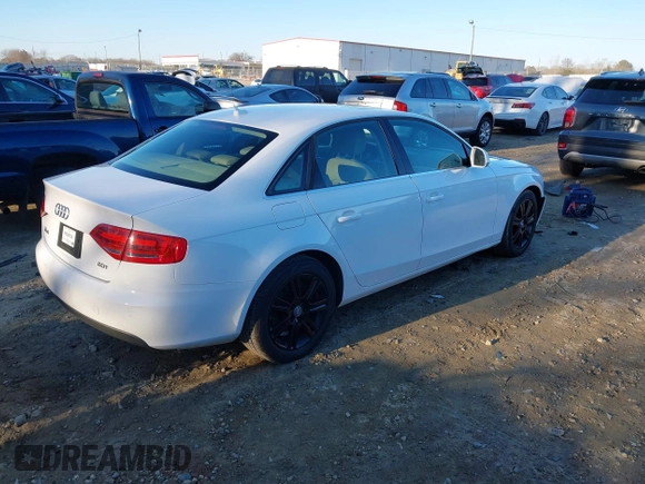 2009 Audi A4 z VIN WAUCF78K99N048720, wystawiony jako IAAI lot #41355260 z przebiegiem 147 435 mil mil oraz . Historia ofert i sprzedaży dostępna na DreamBid. Obrazek 4.