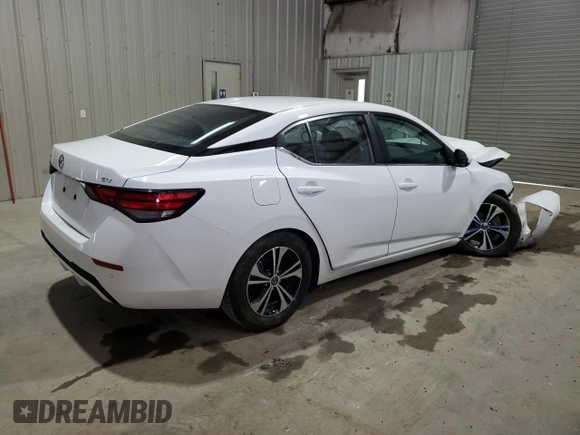 2023 Nissan Sentra SV with VIN 3N1AB8CV8PY312509, listed as a Copart auction lot 56043995 with 43,506 mi miles and Non Repairable. Bid and sale history available at DreamBid. Image 3.