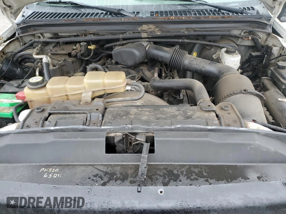 2004 Ford F-250 with VIN 1FDNF20L84ED91655, listed as a Copart auction lot 84232294 with 347,625 mi miles and Clean title. Bid and sale history available at DreamBid. Image 11.