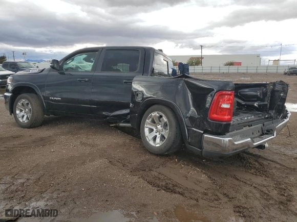 2025 Ram 1500 Big Horn with VIN 1C6RRFFG5SN535648, listed as a Copart auction lot 47486625 with 18,936 mi miles and Clean Title. Bid and sale history available at carsss.com. Image 2.