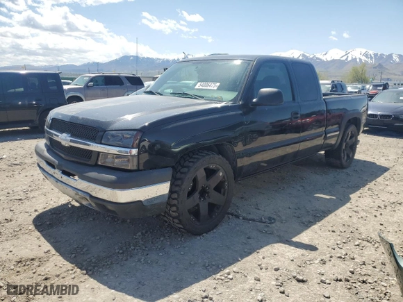 2006 Chevrolet Silverado 1500 LS with VIN 1GCEC19V96Z242789, listed as a Copart auction lot 54006475 with 164,417 mi miles and Salvage Title. Bid and sale history available at carsss.com. Image 1.