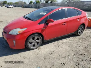 2015 Toyota Prius Four with VIN JTDKN3DUXF0400620, listed as a Copart auction lot 52620015 with 165,934 mi miles and Salvage Title. Bid and sale history available at DreamBid. Image 1.