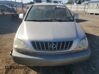 2002 Lexus RX 300 with VIN JTJGF10U820124281, listed as a Copart auction lot 75043184 with 160,863 mi miles and Salvage Title. Bid and sale history available at carsss.com. Image 5.