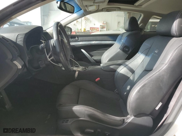 2014 Infiniti Q60 Coupe with VIN JN1CV6EL8EM130373, listed as a Copart auction lot 52548985 with 80,663 mi miles and Salvage Title. Bid and sale history available at carsss.com. Image 7.