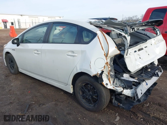 2011 Toyota Prius I with VIN JTDKN3DU1B1427404, listed as a IAAI auction lot 41783804 with 207,899 mi miles. Bid and sale history available at carsss.com. Image 3.