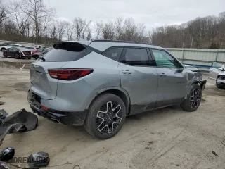 2023 Chevrolet Blazer RS with VIN 3GNKBKRS5PS225298, listed as a Copart auction lot 50971865 with 11,353 mi miles and Salvage Title. Bid and sale history available at carsss.com. Image 3.