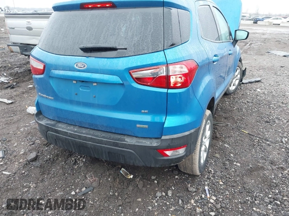 2019 Ford EcoSport SE with VIN MAJ3S2GE9KC303726, listed as a IAAI auction lot 41184694 with 61,468 mi miles and . Bid and sale history available at DreamBid. Image 4.