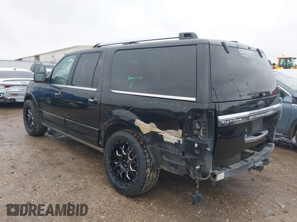 2017 Ford Expedition Max Platinum с VIN 1FMJK1MT2HEA64818, выставлен на аукционе IAAI как лот 41465609 с пробегом 105 665 миль миль и . История ставок и продаж доступна на DreamBid. Изображение 3.
