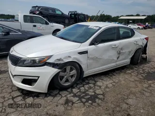 2015 Kia Optima LX with VIN KNAGM4A70F5660912, listed as a Copart auction lot 60232795 with 113,876 mi miles and Salvage title. Bid and sale history available at DreamBid. Image 1.