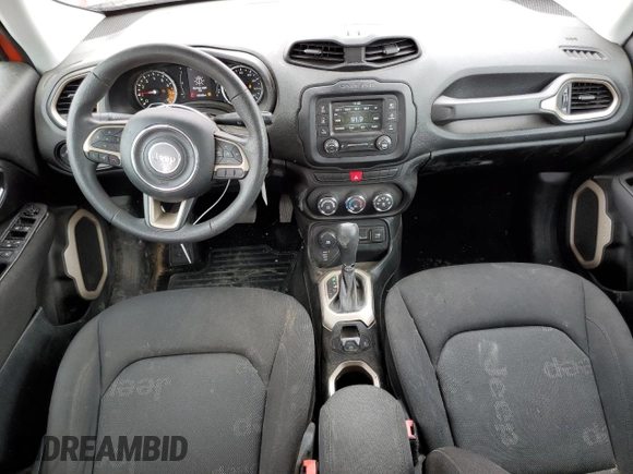 2015 Jeep Renegade Sport with VIN ZACCJBAT3FPC23361, listed as a Copart auction lot 55310505 with 125,468 mi miles and Salvage Title. Bid and sale history available at DreamBid. Image 8.