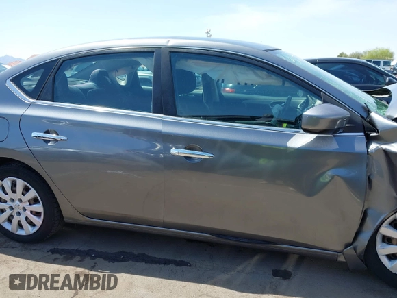 2015 Nissan Sentra S with VIN 3N1AB7AP1FY376307, listed as a IAAI auction lot 41986455 with 81,479 mi miles. Bid and sale history available at carsss.com. Image 14.