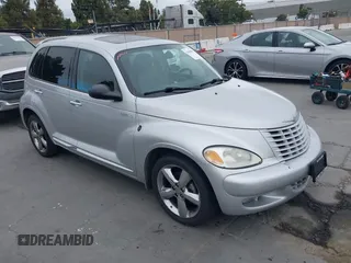 2004 Chrysler PT Cruiser GT with VIN 3C8FY78G84T357687, listed as a IAAI auction lot 42808690 with 93,677 mi miles and . Bid and sale history available at DreamBid. Image 1.