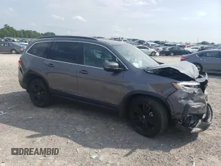 2022 Honda Pilot Special Edition with VIN 5FNYF5H28NB028240, listed as a Copart auction lot 57776005 with 62,579 mi miles and Salvage title. Bid and sale history available at DreamBid. Image 4.