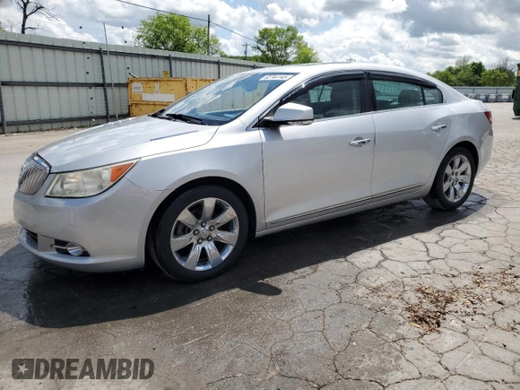 2010 Buick LaCrosse CXS with VIN 1G4GE5EV2AF252960, listed as a Copart auction lot 52744145 with 140,848 mi miles and Salvage Title. Bid and sale history available at DreamBid. Image 1.