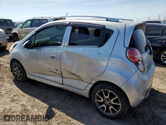 2013 Chevrolet Spark LT with VIN KL8CF6S99DC613354, listed as a Copart auction lot 52751755 with 88,072 mi miles and Salvage Title. Bid and sale history available at DreamBid. Image 2.