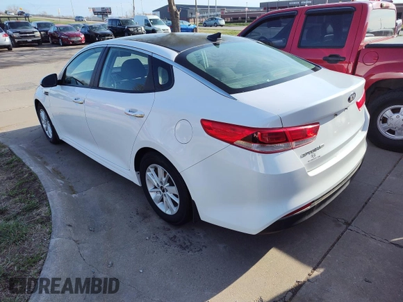 2016 Kia Optima LX with VIN 5XXGT4L30GG048173, listed as a Copart auction lot 51436315 with 170,409 mi miles and Clean Title. Bid and sale history available at DreamBid. Image 3.