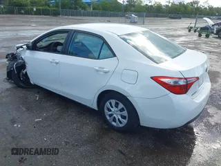 2016 Toyota Corolla L z VIN 2T1BURHE0GC641909, wystawiony jako IAAI lot #42583396 z przebiegiem 124 790 mil mil oraz . Historia ofert i sprzedaży dostępna na DreamBid. Obrazek 3.