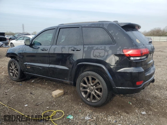 2016 Jeep Grand Cherokee Limited 75th Anniversary with VIN 1C4RJFBT1GC489189, listed as a Copart auction lot 54164175 with 66,741 mi miles and Salvage Title. Bid and sale history available at DreamBid. Image 2.