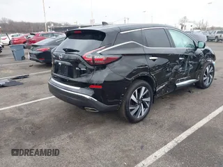 2023 Nissan Murano SL z VIN 5N1AZ2CS0PC138225, wystawiony jako IAAI lot #41675550 z przebiegiem 25 518 mil mil oraz . Historia ofert i sprzedaży dostępna na DreamBid. Obrazek 4.
