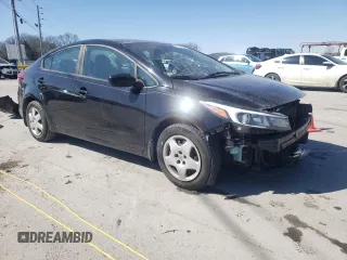 2018 Kia Forte LX with VIN 3KPFK4A70JE245445, listed as a Copart auction lot 50075835 with 76,494 mi miles and Salvage Title. Bid and sale history available at carsss.com. Image 4.
